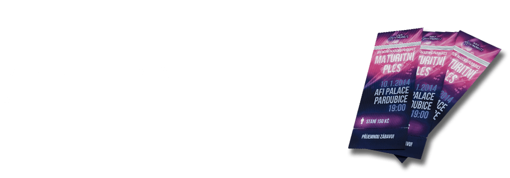 Grafika a tisk pro maturitní ples